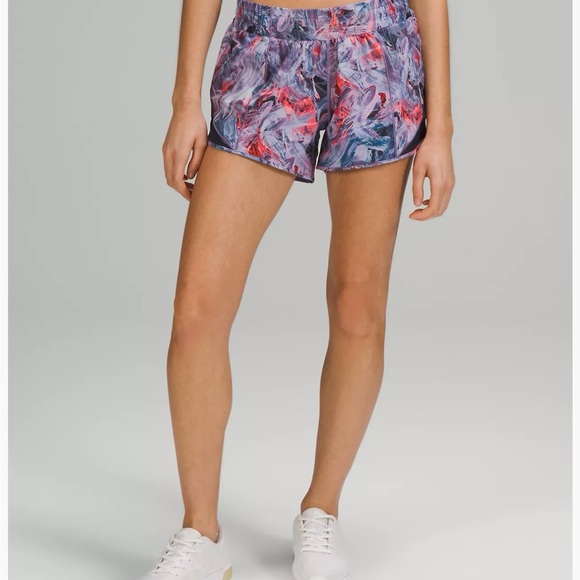 NWT LuluLemon Hotty Hot LR Short 4” Lined Atmospheric Purple sz 6 - Picture 7 of 8